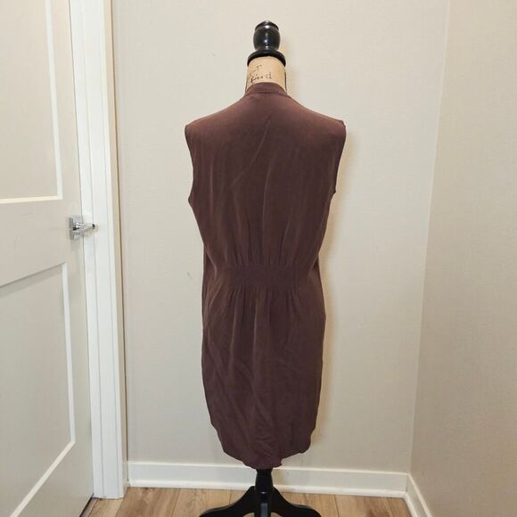 All Saints Sleeveless Silk Dress Size 4 - Picture 5 of 5